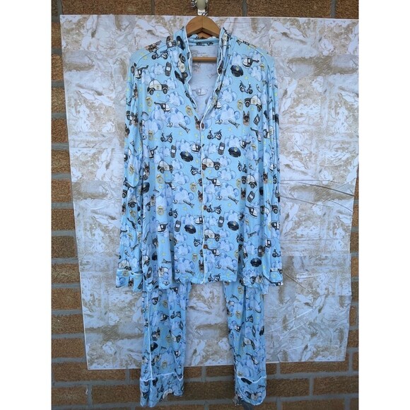 Posh Peanut women’s pajamas set size 3X - Picture 1 of 12